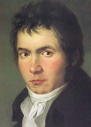 Painting of Beethoven in 1804